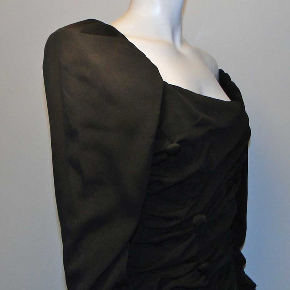 SCASSI BLACK DRESS - Picture 4 of 8